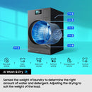Samsung Bespoke AI All-in-One Heat Pump Washer & Dryer, WD18DB8995BZT1  18/11kg