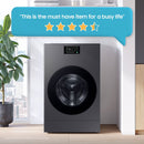 Samsung Bespoke AI All-in-One Heat Pump Washer & Dryer, WD18DB8995BZT1  18/11kg