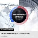 Samsung Bespoke AI All-in-One Heat Pump Washer & Dryer, WD18DB8995BZT1  18/11kg