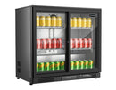 Sterling Pro Green Sliding Double Door Bottle Cooler - 180 x 330ml Bottles