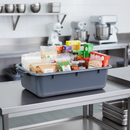 Tote box with dry goods