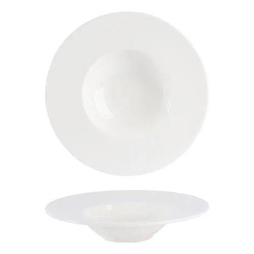 Elevate Fine China Wide Rimmed Pasta Dish 28cm / 11″ - Pack of 6