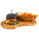 Oiled Wooden Serving Board with Juice Groove - 21cm X 39.5cm