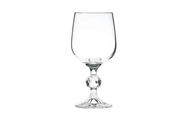19cl, 6.75oz Claudia Crystal Wine Glasses - Pack of 6