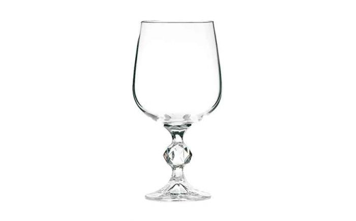 34 cl, 12 oz Claudia Large Goblet Crystal Glass - Pack of 6