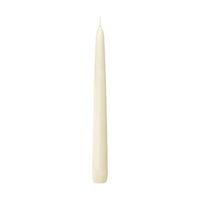 Bolsius Ivory 8 Hour Table Candles  250/24mm- Box of 30