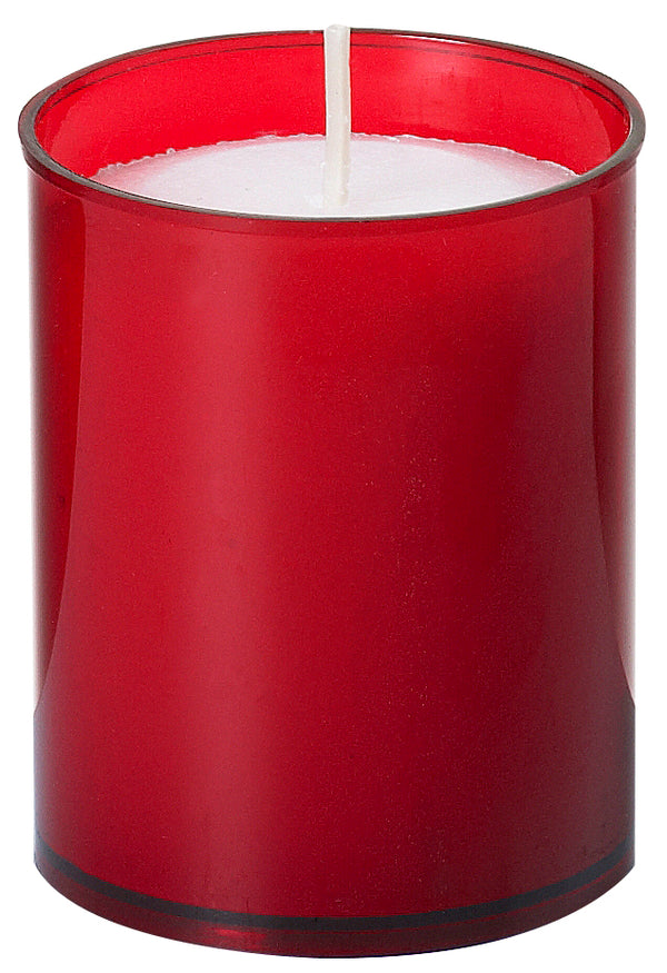 Bolsius Relight Rote 24-Stunden-Kerzennachfüllung 64/52 mm – 20er-Box 