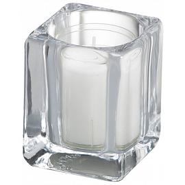 Bolsius Relight Square Candle Holder Height 110mm - Box of 6