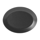 Porcelite Seasons Graphite Oval Plates 30 x 23cm / 12 x 9 - Pack of 6