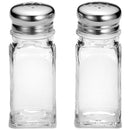 Salz-/Pfeffertopf – Edelstahlplatte (H 92 mm) – 1 x 6,6 cm