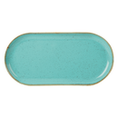 Porcelite Seasons Sea Spray schmale ovale Teller 30 x 15 cm / 12 x 6 – 6er-Pack
