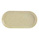 Porcelite Seasons Wheat schmale ovale Teller 32 x 20 cm / 12 ½ x 8 – 6er-Pack