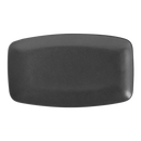 Porcelite Seasons Graphite Rectangular Plates 31 x 18cm / 12 x 7 - Pack of 6