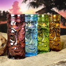 Coloured Glass Tiki Mugs 14oz / 400ml - Box of 24