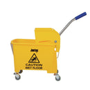 Jantex Kentucky Mop Bucket and Wringer 20Ltr Yellow