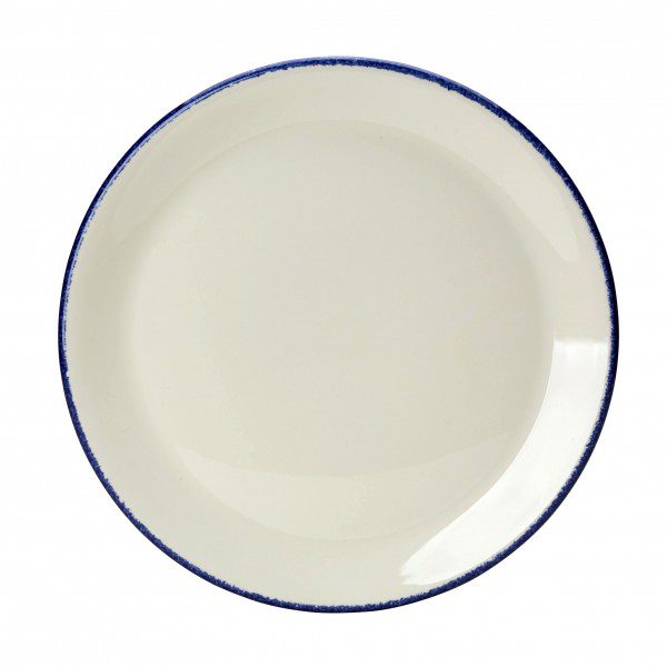 Steelite Blue Dapple Coupe Plate 15.25cm / 6'' - Pack Of 36