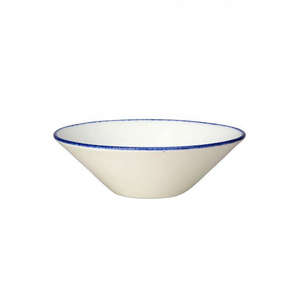 Steelite Blue Dapple Bowl Essence 16.5cm (585ml) / 6Â½'' (20.6oz) - Pack Of 24