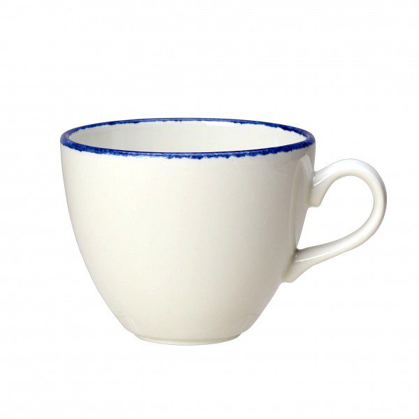 Steelite Blue Dapple Cup 227.5ml / 8oz - Pack Of 36