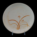 Gold Orchid Melamin Teller in Lotusform, 150 mm, 12 Stück