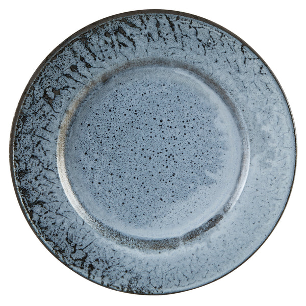 Porcelite Aura Glacier Teller mit Rand, 27 cm, 6 Stück 