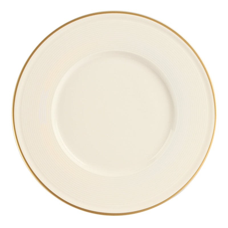 Line Gold Band Plates 27cm - Pack of 6