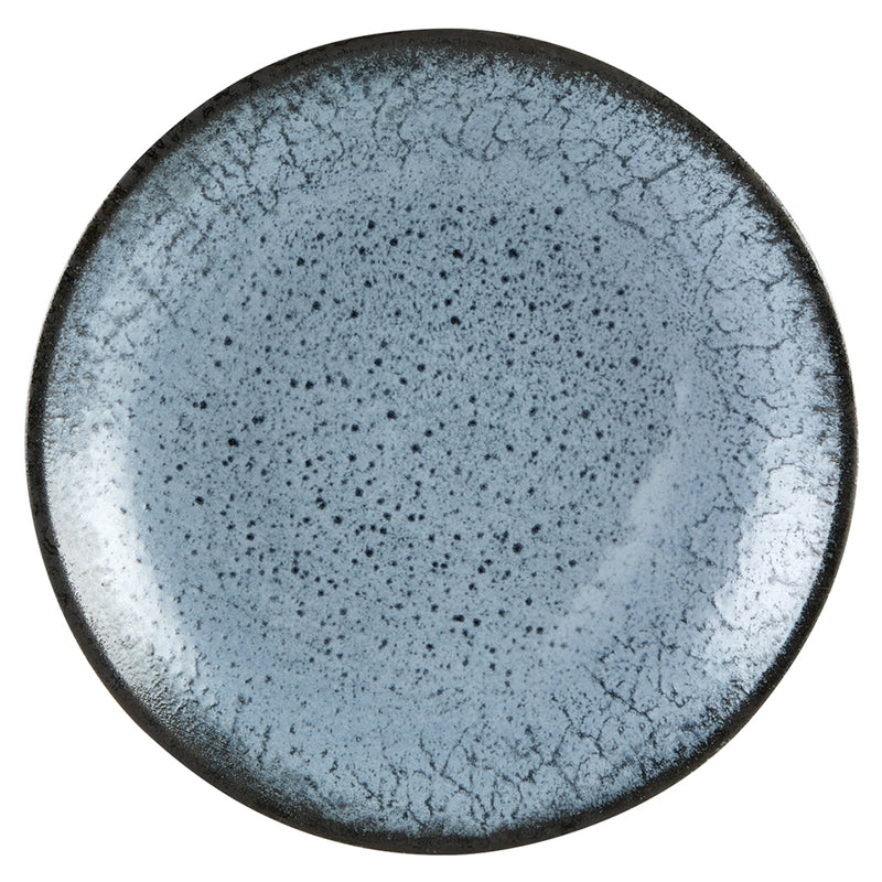 Porcelite Aura Glacier Coupe Plates 17cm / 6 ½ - Pack of 6