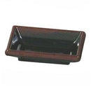 Tenmoku Melamin rechteckige Saucenschale 2 oz/ 95 mm x 65 mm – Dutzend