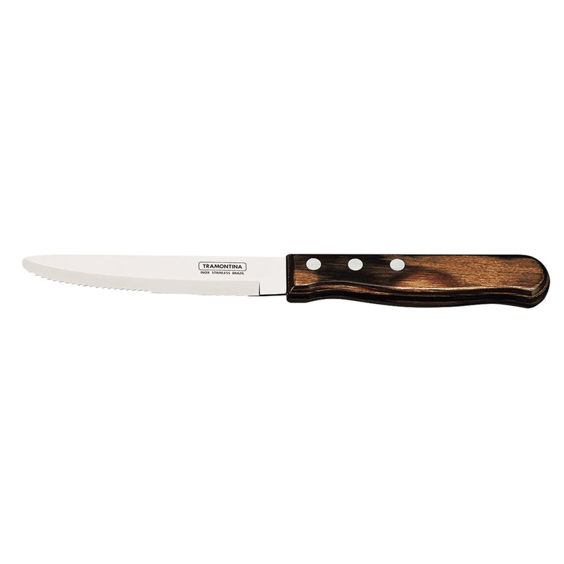 Tramontina Jumbo Steak Knife Rounded Tip PWB (DOZEN)