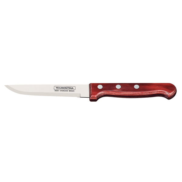 Tramontina 5" Steak Knife Smooth Blade PWR (DOZEN)