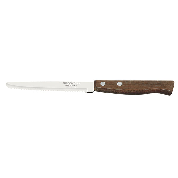 Tramontina Steak Knife Rounded Tip (Serrated) NW (DOZEN)