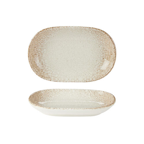 Academy Fusion Scorched Oval Dish 14 x 9 cm (5½ x 3½ Zoll) – 6er-Pack