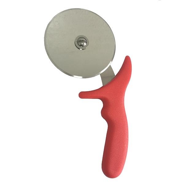 Stainless Steel Red Handle Pizza Wheel Cutter