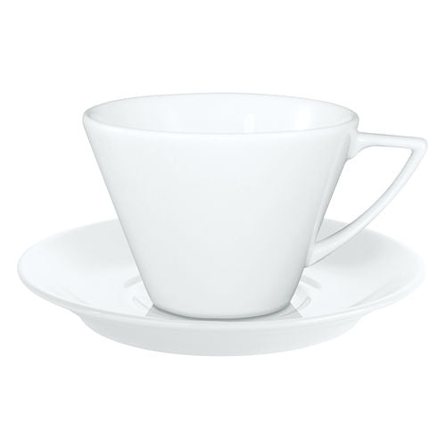 Porcelite Standard Conic Cup and Saucer - Pack of 6
