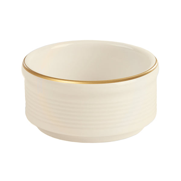 Line Gold Band Jam Pot 8cm - Pack of 6