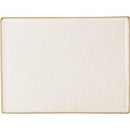 Porcelite Seasons Haferflocken-Rechteckplatten 27 x 21 cm / 10 …” x 8 ¼ – Packung mit 6 Stück