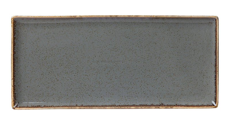 Porcelite Seasons Storm rechteckige Platten 35 cm x 15,5 cm / 13 ¾ x 6 – 6er-Pack
