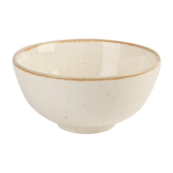 Porcelite Seasons Oatmeal Rice Bowl 13cm (31cl) / 5â (11 oz) - Pack of 6