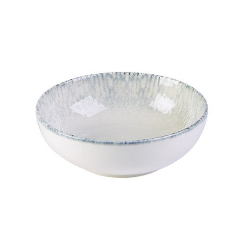 Enigma Ripple Fine China Low Bowl 10cm / 4" - Pack of 6