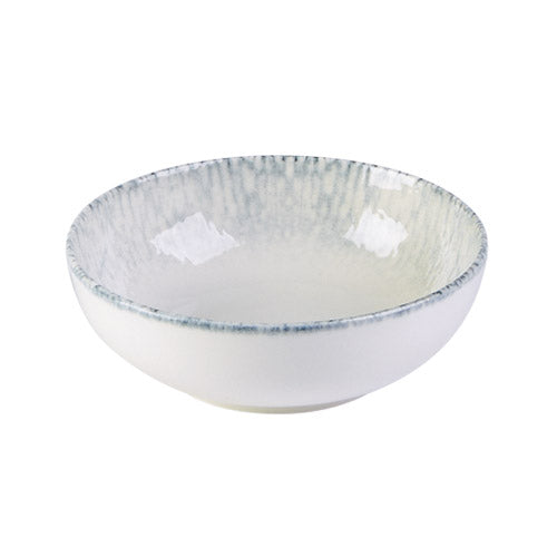 Enigma Ripple Fine China Low Bowl 13cm / 5" - Pack of 6