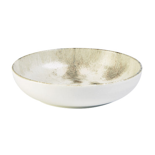 Enigma Sand Fine China Low Bowl 17cm / 6 Â½" - Pack of 6