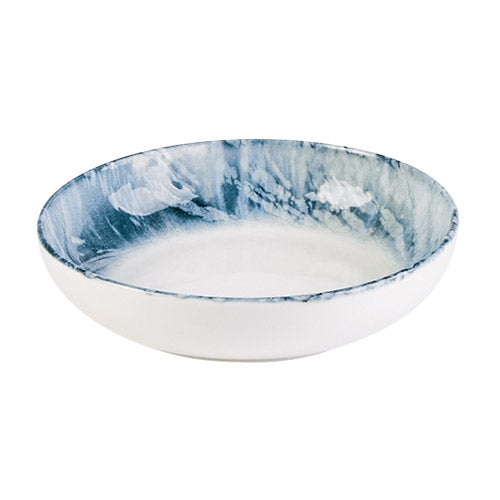 Enigma Wave Fine China Low Bowl 17cm / 6 ½" - Pack of 6