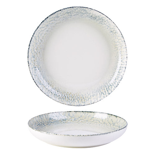 Enigma Ripple Fine China Low Coupe Bowl 22cm / 8 Â½" - Pack of 6