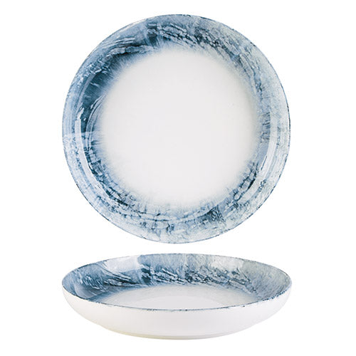 Enigma Wave Fine China Low Coupe Bowl 22cm / 8 Â½" - Pack of 6