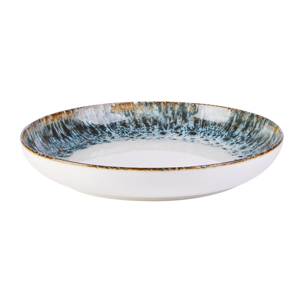 Porland Enigma Reef Fine China Low Coupe Bowls 22cm / 8 1/2â€ - Pack of 6