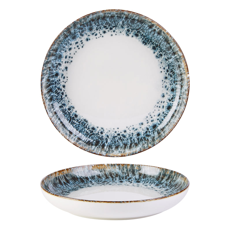 Porland Enigma Reef Fine China Low Coupe Bowls 27cm / 10 3/4â€ - Pack of 6