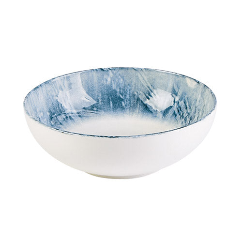 Enigma Wave Fine China Deep Bowl 17cm / 6" - Pack of 6