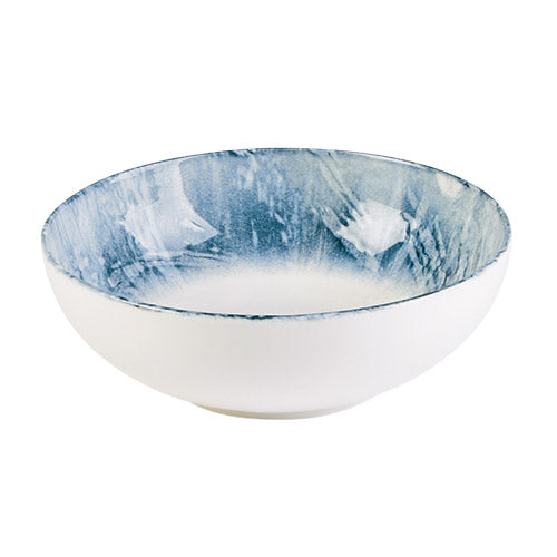 Enigma Wave Fine China Deep Bowl 19cm / 7 ½" - Pack of 6
