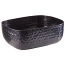 Hammered Bowl Aluminium 'Gunmetal look' (0.7Ltr)