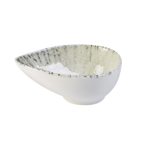 Enigma Drift Fine China Tear Dish 11cm / 4 ¼" - Pack of 6