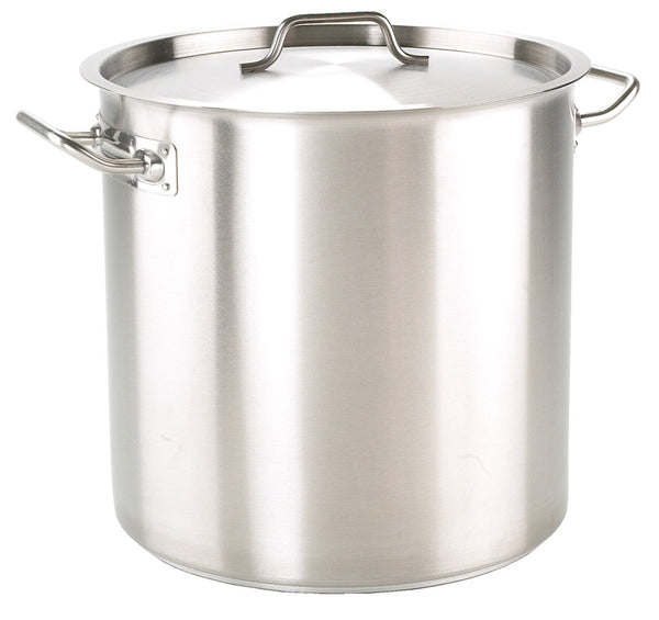 45cm Stainless Steel Stock Pot - 71.5Litre
